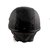 NSD Black Leather Look Open Face Helmet For Moterbike Helmet for MEN