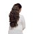 Homeoculture 24 inches Brown Synthetic Hair Extension for Instant Styling