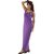 Mesmerizing Purple Plain Dress