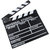 Magideal Wooden Hollywood Film Directors Clapper Board Clapper Action Board 27.5X30Cm