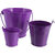 Magideal Cute Mini Pail Bucket Candy Favor Gift Box Wedding Party Gift Supply Purple1