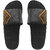 Stylar Jorden Flip Flops (Black and Orange)