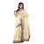 Monalisa Chic Indian Off White Bhagalpuri Jacquard Silk Embroidered Saree