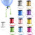 Magideal 225M Colour Balloon Curling Ribbon Wedding Birthday Gift Party Purple