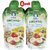 Gerber 3rd Foods 120G (4.23oz) - Organic Bananas, Rasberries & Vanilla Yogurt (Pack of 6)