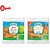 Heinz Biscotti Snack Combo (7m+) (Pack of 6) 60G - 3 Apple + 3 Mango & Apricot