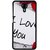 Ayaashii I Love U Back Case Cover for Micromax Canvas Xpress 2 E313::Micromax Canvas Xpress 2 (2nd Gen)