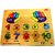 Learners Play Hands With Numbers Puzzle ( Knob ) Size 9x12