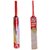 Facto Power Kashmir Willow With Half Cane Handle Cricket Bat - (Size  6)(Appropriate For Rubber And Tennis Ball) (Model  2828)