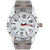 Oxcia Watch Square Dial Silver Metal Strap Men Quartz Watch
