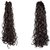Homeoculture Natural Brown hair extension with Plastic clutcher 24 inches