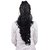 Homeoculture Black hair extension with Plastic clutcher 24 inches