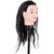 Cosmetology Mannequin Head 18 Synthetic Hair Black  Hair dummy