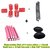 Homeoculture set of hair puff volumizer , velcro roller, 10 fem rods and French braid tool