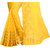 Fashionoma Gold & Yellow Cotton Checks Saree With Blouse