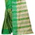 Fashionoma Green Cotton Printed Saree With Blouse