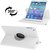 BMS 360 Degree Rotating Leather Smart Cover Case Stand for Apple iPad Air-white