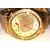 Big Round American Diamond Studded Rose Gold Women's Wrist Watch-Apple