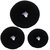 Homeoculture Pack of 3 hair donuts  All 3 different sizes + As Seen on tv bumpits set maker set of 5  3 + 2