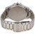 Oxcia Watch Round Dial Silver Metal Strap Men Quartz Watch