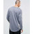 Young Trendz Gray Round Neck Casual T-shirt for Men