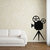 Camera Stand Wall Decal