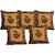 Lali prints Patch work Traditional Ghumar Print Cushion Cover Set of 5