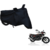 Auto Hub Black-Matty Bike Body Cover For Bajaj Discover