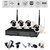 4D Wireless 4 HD IP CCTV Bullet Cameras (1.3MP) with 4Ch. NVR Kit with All Accessories