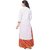 Mystique India Off-White Embellished Cotton Kurti for Women