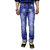 11Cent Mens Stonewashed Blue Jeans