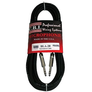 CBI Ultimate Series 1/4 Inch TRS To 1/4 Inch TRS Cable - 15 Foot