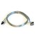 eDragon 36inch SATA 6Gbps Cable w/Locking Latch (90 Degree to 180 Degree) - Silver - 12 Pack
