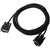 C2G / Cables To Go 52032 DB9 M/F Serial RS232 Extension Cable - Black (15 Feet)
