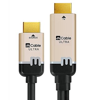 Buy Marseille mCable 9 Ft The Only HDMI Cable that Improves Picture Quality via The Worlds Most Advanced 4K UHD Video Pr Online 10128 from ShopClues
