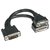 C2G / Cables To Go 38066 One LFH-59 (DMS-59) Male to One DVI-I Female and One HD15 VGA Female Cable (9 Inch)