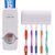 Automatic Toothpaste Dispenser with 5 Toothbrush Holder