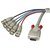LINDY 5m VGA Cable - Premium SVGA to 5 x BNC Monitor Cable (15HDM/5xBNC) (31567)
