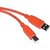 Cables to Go - USB cable - 4 pin USB Type A (M) - 4 pin USB Type B (M) - 10 ft ( USB / Hi-Speed USB ) - Orange