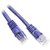 C&E 10 feet cat6 AWG24 Snagless Molded Boot Ethernet Patch Cable Purple