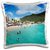 3dRose Great Bay Beach, Philipsburg, St. Maarten-CA41 Lse0001-Lynn Seldon-Pillow Case, 16 by 16