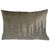 Design Accents KSS0108 GRY1420 Hand Beaded Toss Pillow, 14-Inch by 20-Inch, Grey