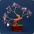 Bonsai Gemstone Tree of Happiness with Amethyst Gemstones - 29122.