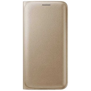 Limited Edition Golden Leather Flip Cover for Vivo Y31