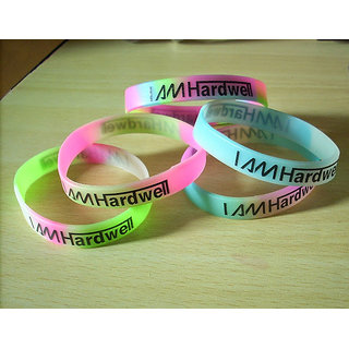 Online Glow In Dark I Am Hardwell Wrist Band Set Of Five Prices Shopclues India About 0% of these are bracelets & bangles. shopclues
