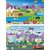 mona melisa designs Travel Peel and Play Stickers Set, Planes/Cars