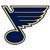 St-Louis Blues NHL logo wall decals stickers - 3 stickers (7