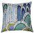 Loom & Mill P0202A-2121P Blue Feather Decorative Pillow, 21 x 21