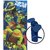 2 Pc Set Ninja Turtle Beach Towel with Blue Carabiner Fan