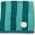 Charisma Resort Beach Towel (Light Green & Dark Green Stripe) 35 in x 70 in